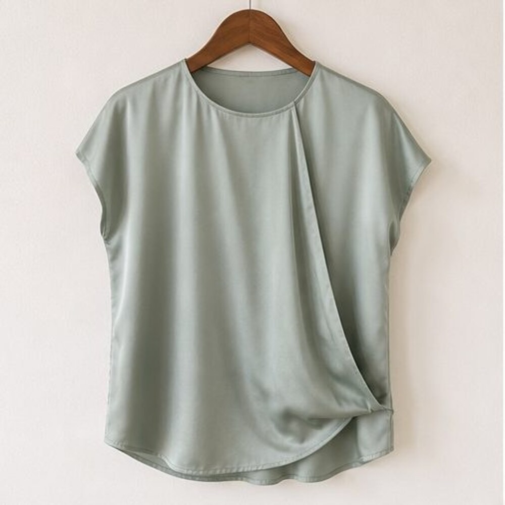 Sage V Neck Top